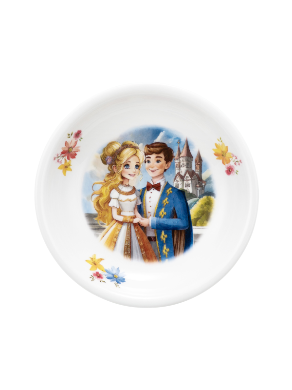Compact Suppenteller rund 20 cm Prinzessin
