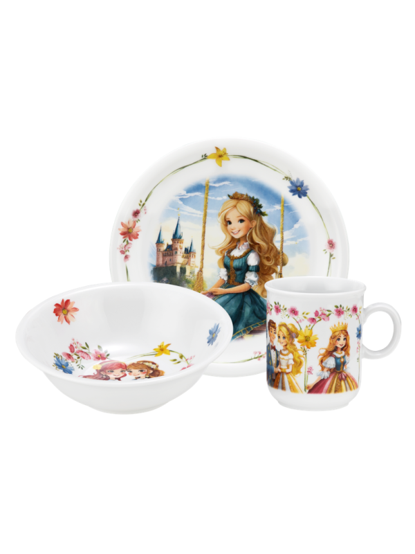 Compact Kinder-Set 3-teilig W Prinzessin