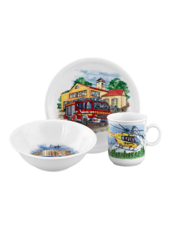 Compact Kinder-Set 3-teilig W Blaulicht