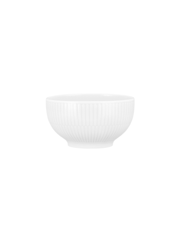 Amina Café au lait Schale 13 cm/0,50 l weiß