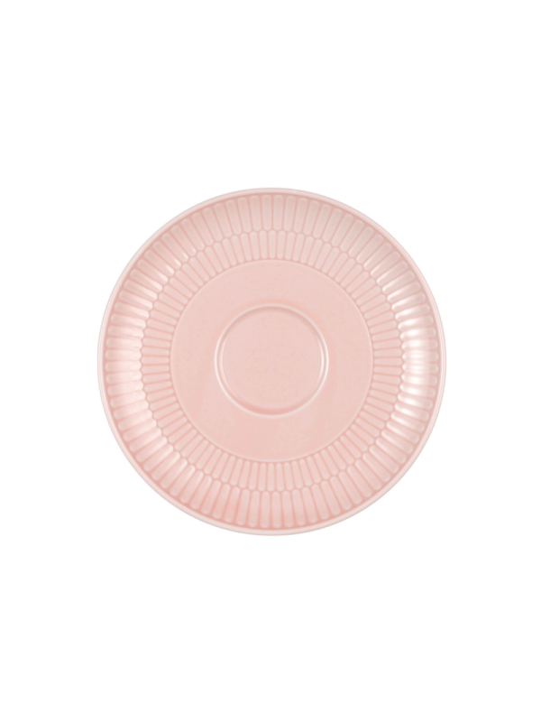 Amina Kombi-Untertasse groß 16 cm Rosé