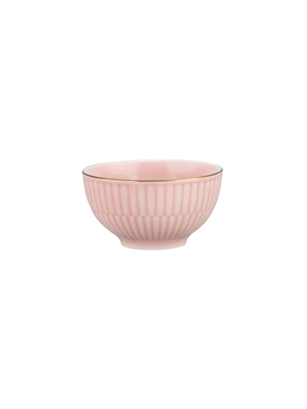 Amina Dipschale 0,14 l rosé/Goldrand