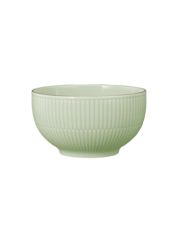 Amina Müslischale 15 cm seladon/Goldrand