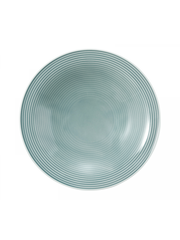 Beat Suppenteller rund 22,5 cm Color Glaze Arktisblau