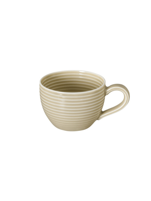 Beat Espressotasse 0,11 l mit Relief Sandbeige