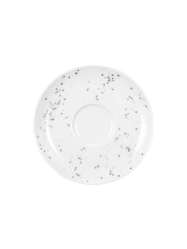 Liberty Kombi-Untertasse groß 16,5 cm Silver Stars