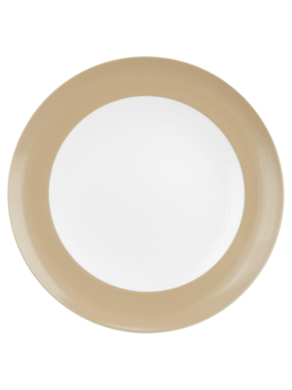 Liberty Speiseteller rund 27 cm Fahne Pure Colors dusty beige