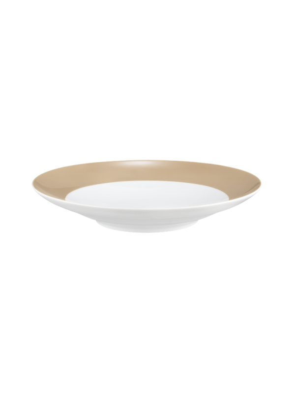 Liberty Suppenteller rund 23,5 cm Fahne Pure Colors dusty beige