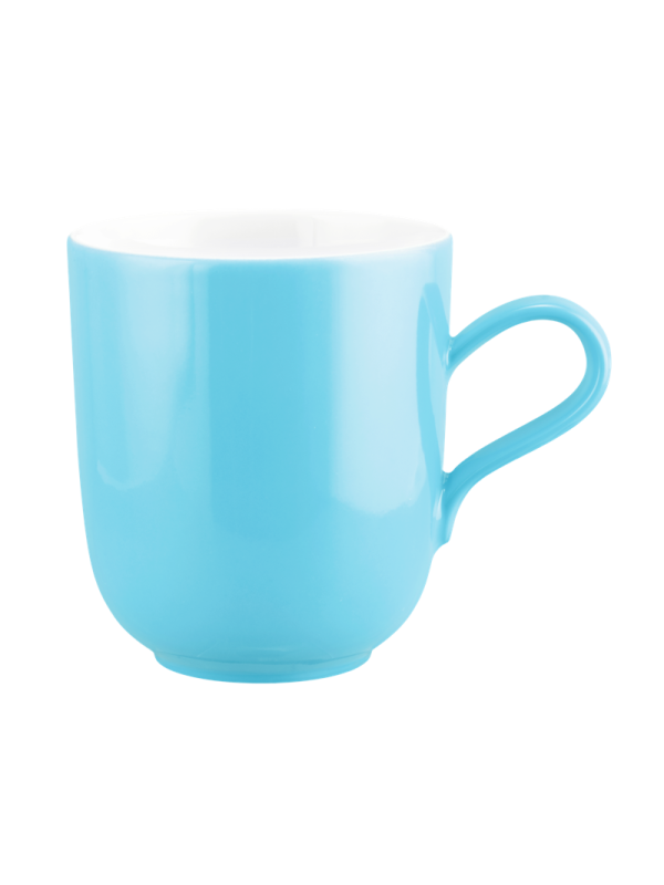 Liberty Becher mit Henkel 0,40 l Pure Colors lagoon blue