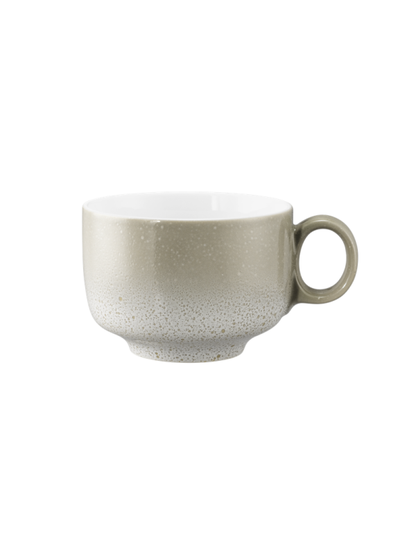 Sento Home Milchkaffeetasse 0,35 l mit Henkel Aura cream