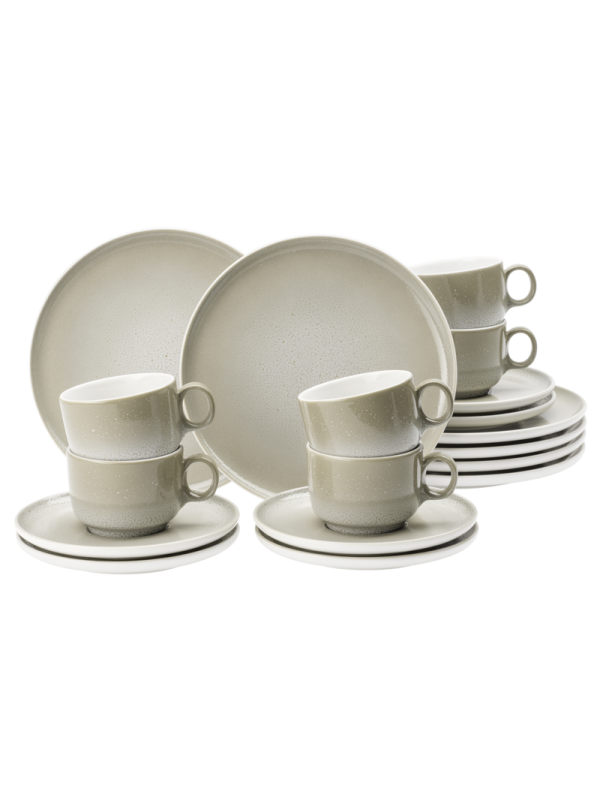 Sento Home Kaffeeservice 18-teilig Aura cream