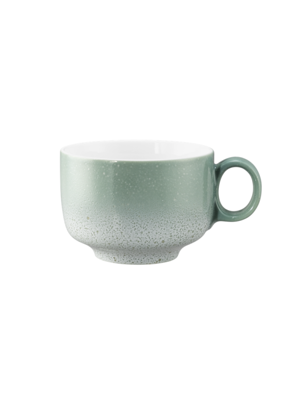 Sento Home Milchkaffeetasse 0,35 l mit Henkel Aura mint