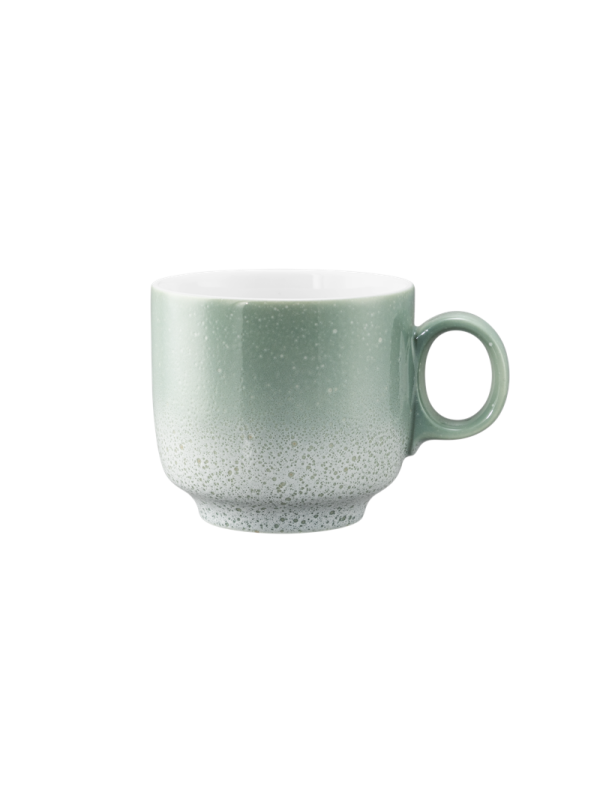 Sento Home Cappuccinotasse 0,30 l mit Henkel Aura mint
