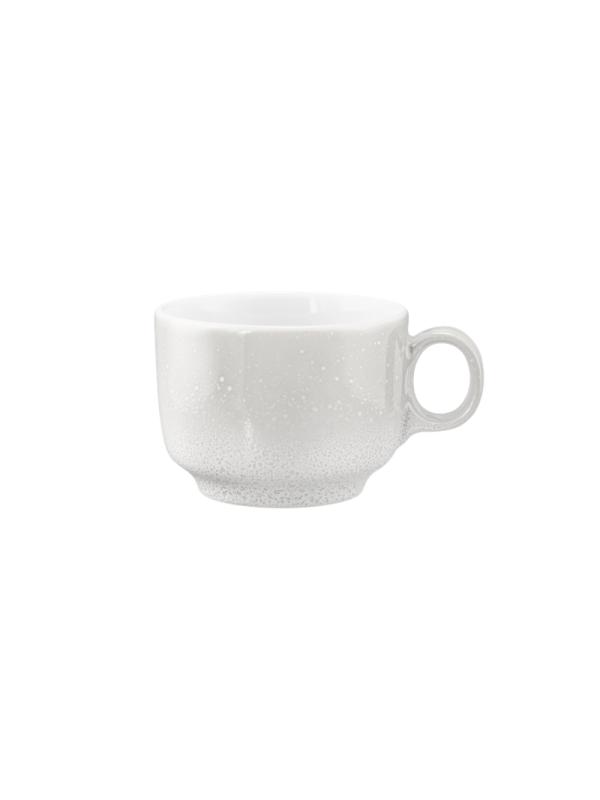 Sento Home Kaffeetasse 0,21 l mit Henkel Aura white