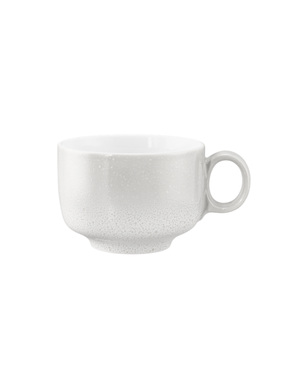 Sento Home Milchkaffeetasse 0,35 l mit Henkel Aura white