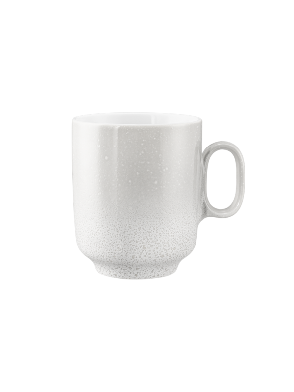 Sento Home Becher mit Henkel 0,40 l Aura white