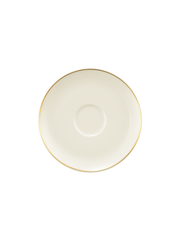 Savona Kombi-Untertasse groß 16,5 cm Goldlinie