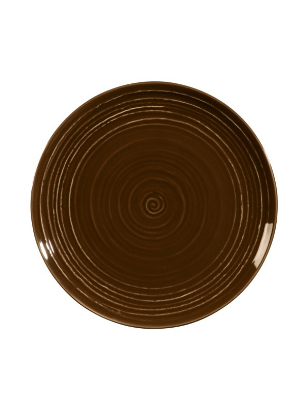 Terra Frühstücksteller rund 22,5 cm Erdbraun