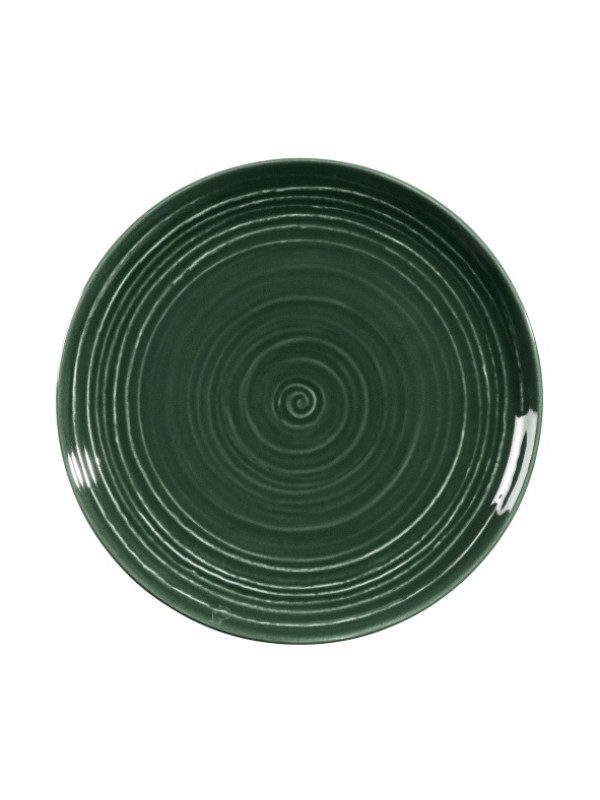 Terra Frühstücksteller rund 22,5 cm Moosgrün