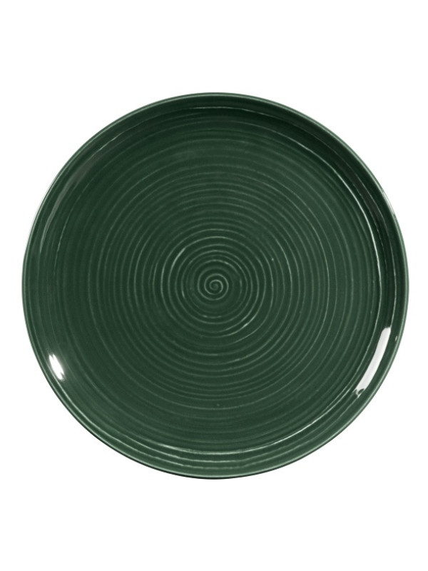 Terra Speiseteller rund 27,5 cm Moosgrün