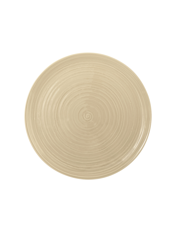 Terra Speiseteller rund 31 cm Sandbeige uni