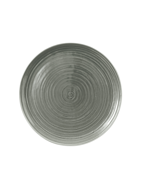 Terra Speiseteller rund 31 cm Perlgrau uni
