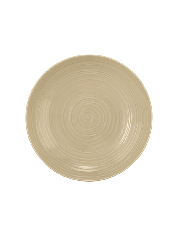 Terra Coupteller tief 26 cm Sandbeige uni