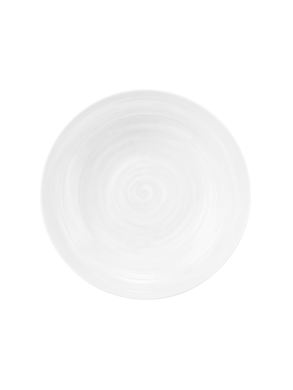 Terra Coupteller tief 26 cm weiß uni