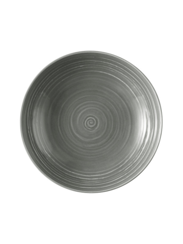 Terra Suppenteller rund 21 cm Perlgrau