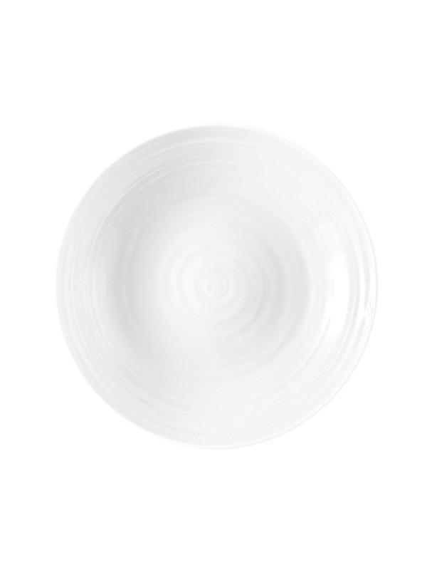 Terra Suppenteller rund 21 cm weiß