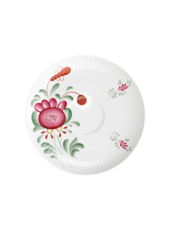 Amina Kombi-Untertasse groß 16 cm Ostfriesenrose