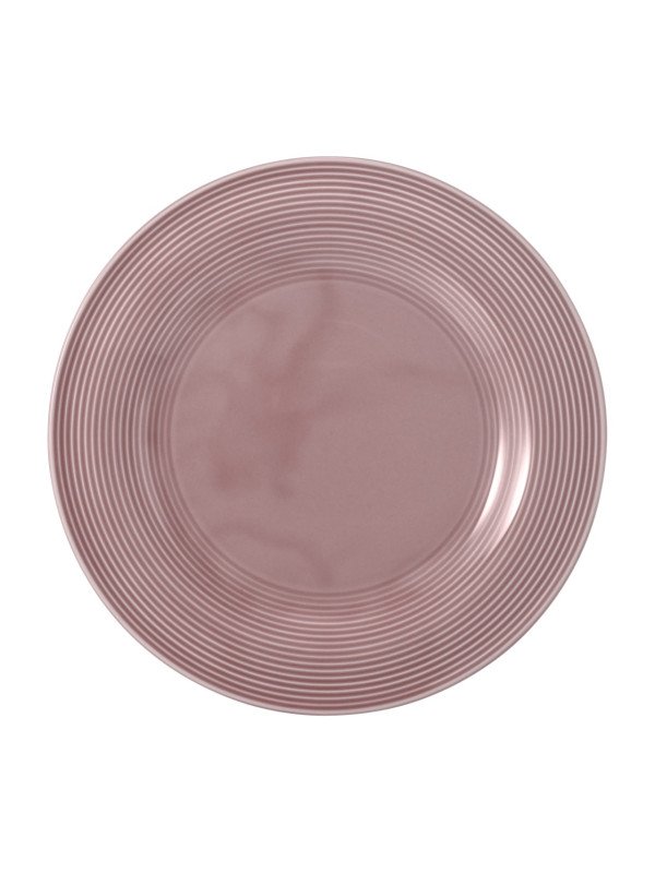 Beat Speiseteller rund 27,5 cm Color Glaze Altrosa