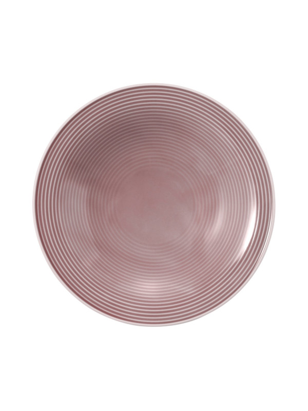 Beat Suppenteller rund 22,5 cm Color Glaze Altrosa