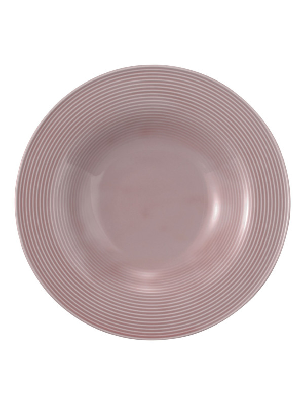 Beat Pasta-/Salatteller 27,5 cm Color Glaze Altrosa