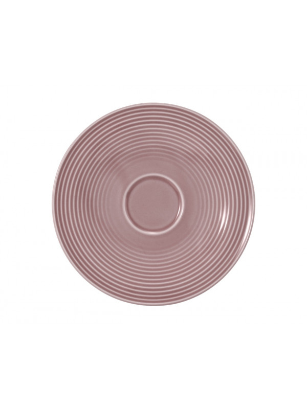 Beat Kombi-Untertasse groß 16,5 cm Color Glaze Altrosa