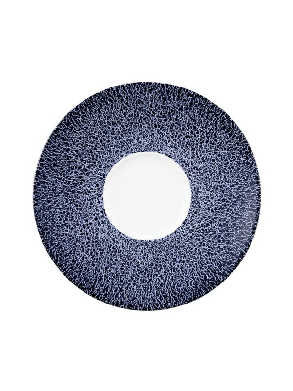 Life Kombi-Untertasse 16,5 cm Molecule Denim Blue
