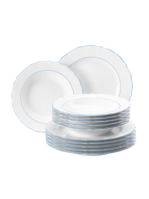 Sonate Tafelservice 12-teilig Blue Lines