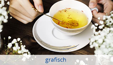 grafisches Dekor Tassen Seltmann