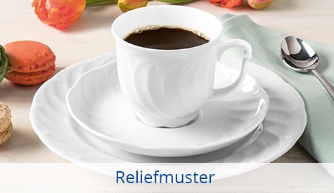 Reliefmuster Tassen Seltmann