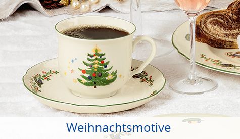 Weihnachtsmotive Tassen Seltmann